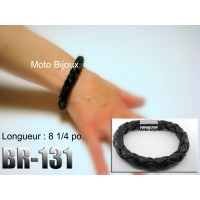 Br-131, Bracelet cuir fermoir magnétique
